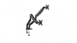 DA-90395, Dual Gas Spring Monitor Arm, 32", 75x75/100x100, 9kg, DIGITUS