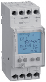 TALENTO 371 PRO, Time Clock Relay DIN-Rail, Week, 1 Change-Over (CO), Grasslin