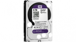 WTH60PURX, HDD WD Purple, 3.5", SATA 6 Gb/s 6 TB, Western Digital