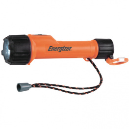 ATEX 2AA, Intrinsically Safe LED Torch, 150lm, 12h, Orange/Black, IP67, Energizer