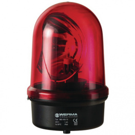 88310075, Rotating Mirror Lamp, 24 VAC/VDC, Halogen, WERMA Signaltechnik