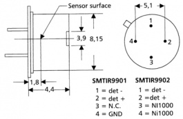 SMTIR9902, Temperature sensor TO-5, Smartec