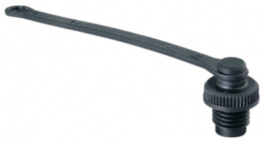 08 2843 000 000, Protection cap for panel-mount socket, Binder