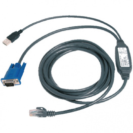 USBIAC-10, KVM adapter cable VGA/USB -> RJ45 3 m, Avocent
