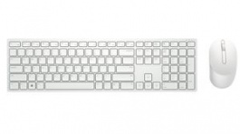 KM5221W-WH-INT, Keyboard and Mouse, 4000dpi, KM5221, US English, QWERTY, Wireless, Dell
