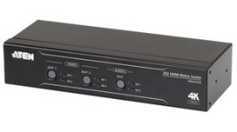 VM0202HB, 4K HDMI Matrix Switch with Audio De-Embedder 2x HDMI Input - 2x HDMI Output, Aten
