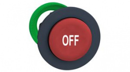 ZB5FL435, Pushbutton Head OFF Red Raised Suitable for Harmony XB5, SCHNEIDER ELECTRIC