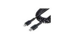 RUSB2CLT1MBC, Charging Cable USB-C Plug - Apple Lightning 1m USB 2.0 Black, StarTech.com