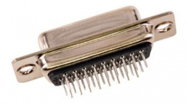 CT15-26S1, Socket D-Sub Connector, DA-26, Through Hole, FCT