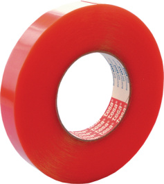 04965 19MM X 25 M TRANSPAR, Double-sided tape transparent 19 mmx25 m, Tesa