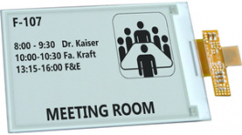 EA EPA43-A, Дисплей: е-бумага; 4,3"; 800x600; Размер окна: 68,6x93,6мм, Electronic Assembly