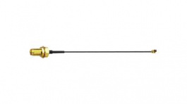 CAB.616, RF Cable Assembly, SMA Female - U.FL Female, 100mm, Black, Taoglas