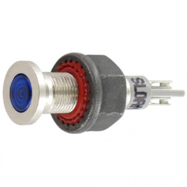 1848S1B1B71GB, LED Indicator blue 12 V, Sloan