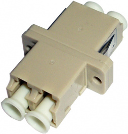 LCDPXBEIGE, FO adapter LC/LC MultiMode duplex, AFL Hyperscale