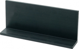 L-PROFIL 160MM, Heat sink 160 mm black anodised, Austerlitz