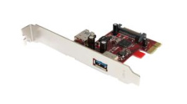 PEXUSB3S11, PCI Express USB-A Card with UASP Support, 2x USB 3.0, PCI-E x1, StarTech.com