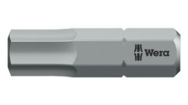 05056687001, Насадка; шестигранная; HEX 6мм; Длина: 25мм; Монтаж: 1/4" (D6,3мм), Wera Tools