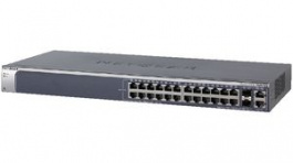 FSM726-300EUS, Switch 24x 10/100, 2x 1000 2x SFP 19", NETGEAR