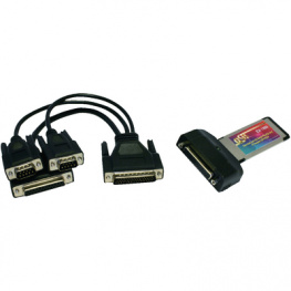 EX-1393, ExpressCard 34 mm 2x RS232, 1x Parallel, Exsys