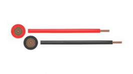 RND 475-00101 + RND 475-00096 [100 м], Stranded Wire Bundle, PVC, 0.75mm_, Bare Copper, Black, Red, 100m, RND Cable