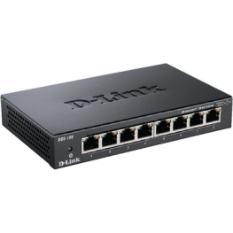DGS-108/E, Switch 8x 10/100/1000 - Desktop, D-Link