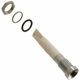 Q8R1CXXW12E, LED Indicator white 12 VDC, APEM
