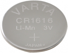 CR1616, Button cell battery,&nbsp;&nbsp;Lithium Manganese Dioxide, 3 V, 55 mAh, Varta