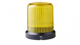 850517004, LED Signal Beacon, Continuous/Strobe/Flashing/Rotating, Yellow, 12VDC, Base Mount, RDM, Auer