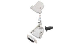 DTSL15-LJSRG-S-DMS-K, Вилка; D-Sub; PIN:15; "мама"; экранированный, цанговые контакты, Encitech Connectors