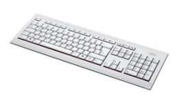 S26381-K521-L102, KB521 Designer Keyboard, US English/QWERTY, USB, White, Fujitsu