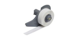 153031, BMP71 BradyGrip Print-On Hook Material, Polyester, 12.7mm x 6.1m, White, Brady