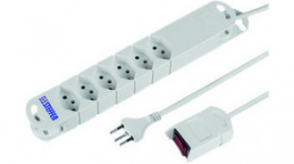 20 201236 S M, Outlet Strip, 6xJ (T13), 3 m, Steffen