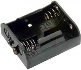 BH221-1B, Battery holder 2 x C Battery contact, COMF