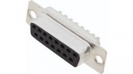 DM15-SS, Вилка; D-Sub; PIN:15; "мама"; цанговые контакты; пайка; на провод, Encitech Connectors