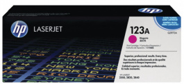 Q3973A, Toner module 123A magenta Color LaserJet 2550 2000 pages, HP