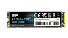 SP001TBP34A60M28, SSD M.2 1TB PCIe 3.0 x4/NVMe, Silicon Power