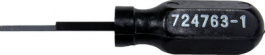 724763-1, Extraction Tool Insert Discrete Terminal, TE Connectivity