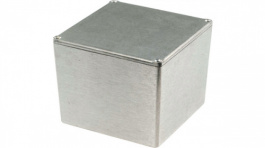 RND 455-00858, Metal enclosure, Natural Aluminum, 120.5 x 120.5 x 95.2 mm, RND Components