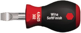 302080025, Screwdriver Slotted 8x1.2 mm, Wiha