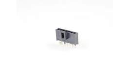 105309-1107, Nano-Fit Vertical Header THT 2.50mm Single Row 7 Circuits with Kinked Pins Tin (, Molex