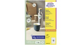 L3416-100 [24 шт], Label, Paper, 60 x 60mm, 100x 21pcs, White, Zweckform