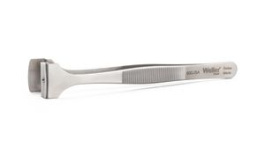 600JSA, Tweezers Stainless Steel Gripping 128mm, Erem