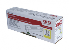 43872305, Toner yellow, Oki