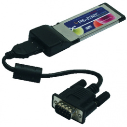 EX-1370-2, ExpressCard 34 mm Serial RS232 1 port, Exsys
