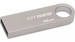 DTSE9H/8GB, USB Stick DataTraveler SE9 8 GB aluminium, Kingston
