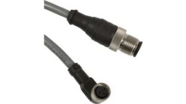 DR03GW100 SL357, Соединительный кабель; M12,M8; PIN: 3; 3м; вилка; 63ВAC; 2,7А; IP67, Alpha Wire