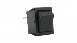 RND 210-00710, Rocker Switch, 2CO, ON-ON, Black, RND Components