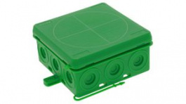 KA 012 GN, Junction Box 86x86x41mm Polyethylene (PE)/Polypropylene (PP) IP55 Green, WISKA LTD