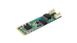 EX-48200I, Interface Card with Optical Isolation, RS232, DB9 Male, M.2, Exsys