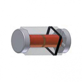 BZT55C3V9, Zener diode Q-mini-MELF 3.9 V 500 mW, Taiwan Semiconductor